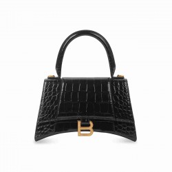 20colors HOURGLASS HANDBAG CROCODILE XS/S