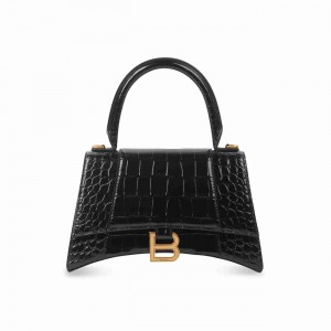 20colors HOURGLASS HANDBAG CROCODILE XS/S