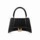 20colors HOURGLASS HANDBAG CROCODILE XS/S