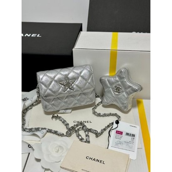 3colots Chanel Belt bag with star