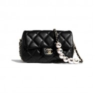 CHANEL Pearl Chain Belt Bag 