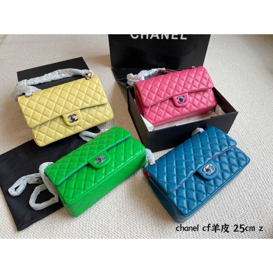 4colors MEDIUM CLASSIC HANDBAG 25.5CM