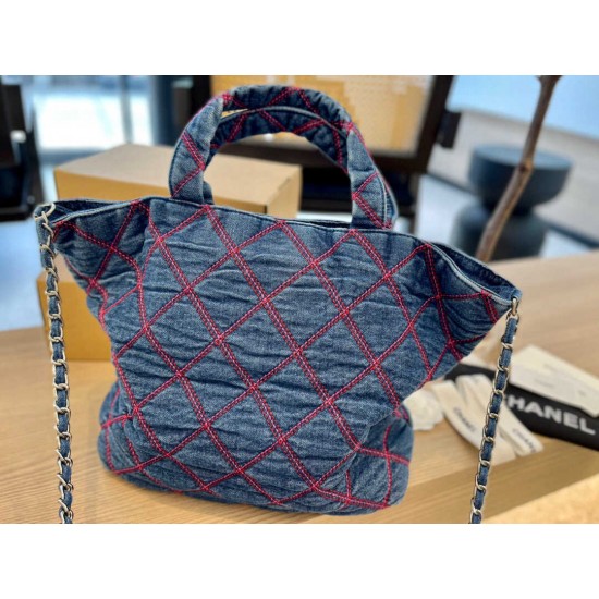 2colors Chanel Coco Beach Tote Bag