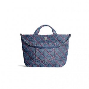 2colors Chanel Coco Beach Tote Bag