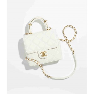 4colors MINI FLAP BAG WITH TOP HANDLE Lambskin