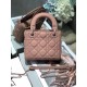 MINI LADY DIOR BAG Ultramatte Cannage Calfskin