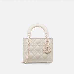 MINI LADY DIOR BAG Ultramatte Cannage Calfskin