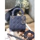 MINI LADY DIOR BAG Patent Cannage Calfskin