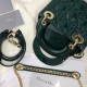 MINI LADY DIOR BAG Patent Cannage Calfskin