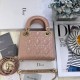 MINI LADY DIOR BAG Patent Cannage Calfskin