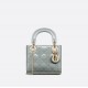 MINI LADY DIOR BAG Patent Cannage Calfskin