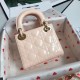 MINI LADY DIOR BAG Patent Cannage Calfskin