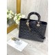 3colors LARGE LADY DIOR BAG Patent Cannage Calfskin