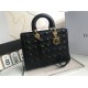 5colors LARGE LADY DIOR BAG Cannage Lambskin