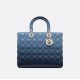 LARGE LADY DIOR BAG Gradient Cannage Lambskin