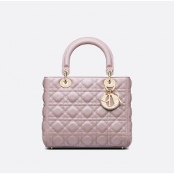 MEDIUM LADY DIOR BAG Beaded Cannage Lambskin