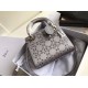 MINI LADY DIOR BAG Strass Cannage Satin