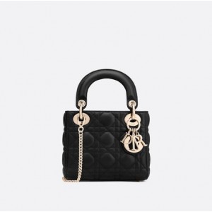 MINI LADY DIOR BAG Cannage Lambskin