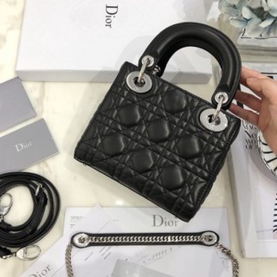 MINI LADY DIOR BAG Cannage Lambskin