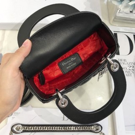 MINI LADY DIOR BAG Cannage Lambskin