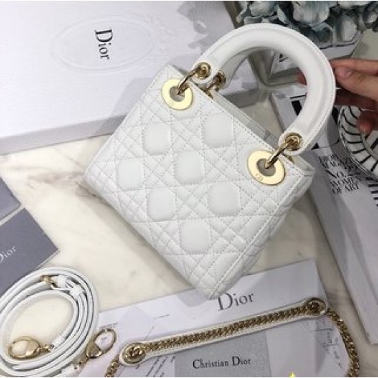 MINI LADY DIOR BAG Cannage Lambskin