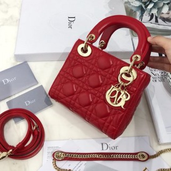 MINI LADY DIOR BAG Cannage Lambskin