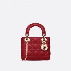 MINI LADY DIOR BAG Cannage Lambskin