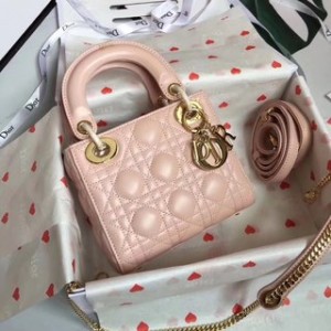 MINI LADY DIOR BAG Cannage Lambskin