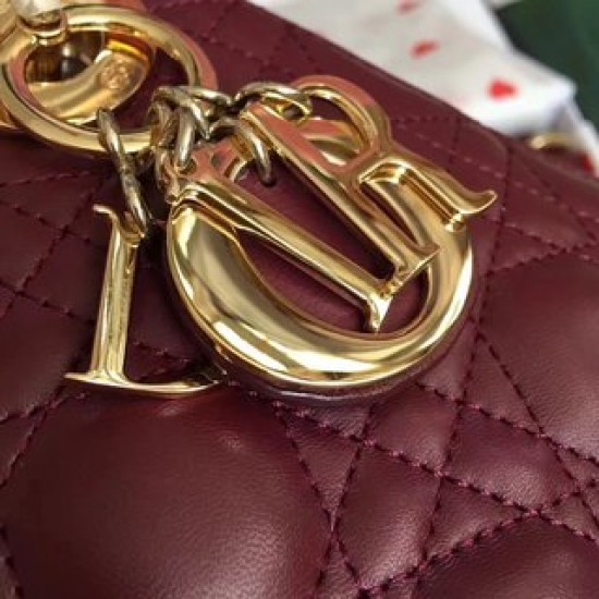 MINI LADY DIOR BAG Cannage Lambskin