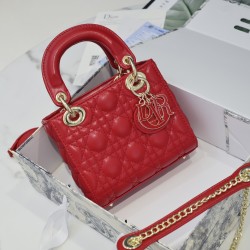 MINI LADY DIOR BAG Cannage Lambskin