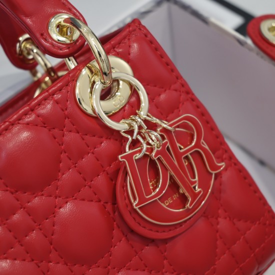 MINI LADY DIOR BAG Cannage Lambskin