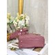 SMALL LADY DIOR BAG Patent Cannage Calfskin