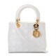 MEDIUM LADY DIOR BAG Patent Cannage Calfskin