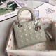 MEDIUM LADY DIOR BAG Patent Cannage Calfskin