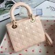 MEDIUM LADY DIOR BAG Patent Cannage Calfskin