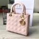 MEDIUM LADY DIOR BAG Patent Cannage Calfskin