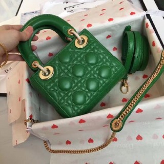 MINI LADY DIOR BAG Cannage Lambskin