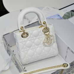 MINI LADY DIOR BAG Cannage Lambskin