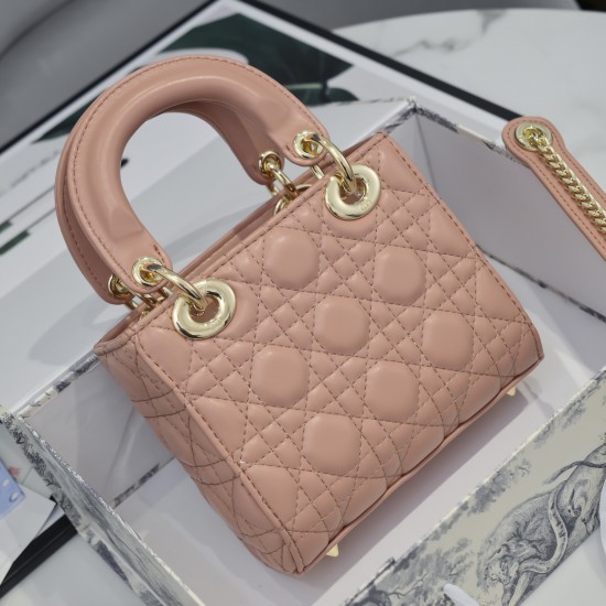 MINI LADY DIOR BAG Cannage Lambskin