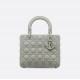 MEDIUM LADY DIOR BAG Ultramatte Cannage Calfskin