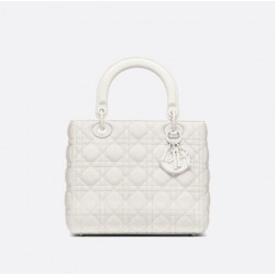 MEDIUM LADY DIOR BAG Ultramatte Cannage Calfskin