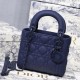 MINI LADY DIOR BAG Ultramatte Cannage Calfskin