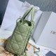 MINI LADY DIOR BAG Ultramatte Cannage Calfskin