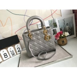 MEDIUM LADY DIOR BAG Cannage Lambskin