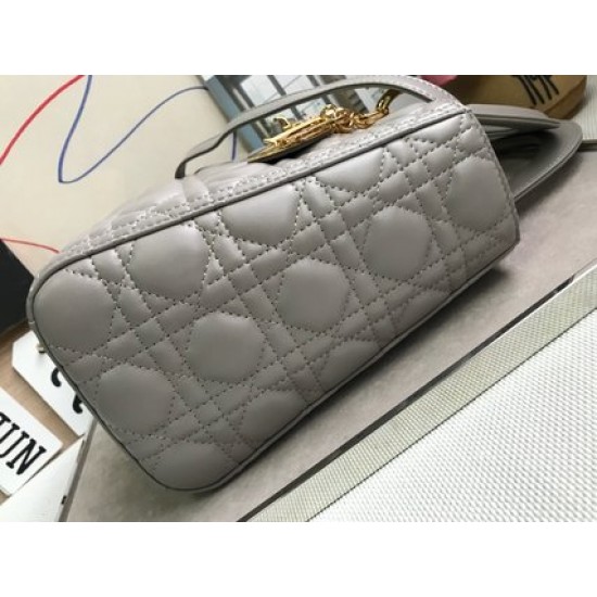 MEDIUM LADY DIOR BAG Cannage Lambskin