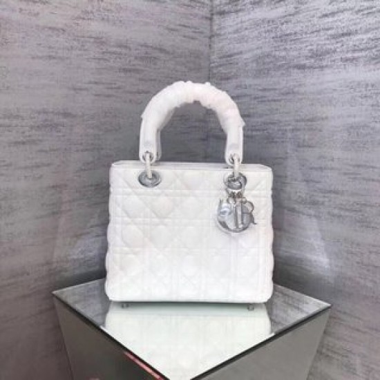 MEDIUM LADY DIOR BAG Cannage Lambskin