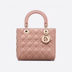 MEDIUM LADY DIOR BAG Cannage Lambskin