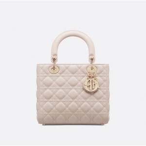 MEDIUM LADY DIOR BAG Cannage Lambskin