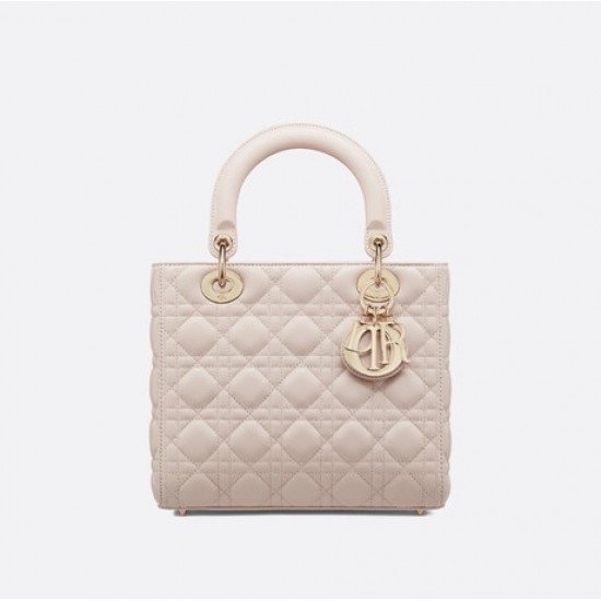 MEDIUM LADY DIOR BAG Cannage Lambskin