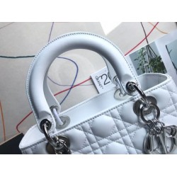 MEDIUM LADY DIOR BAG Cannage Lambskin